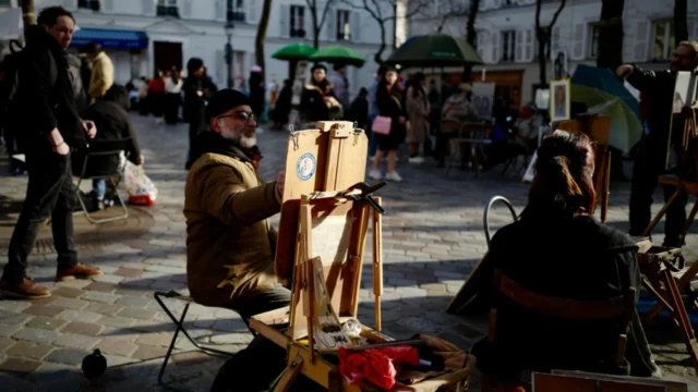 Casting peintre à Montmartre pour un film anglais Netflix